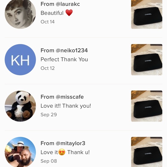 ⭐️Authentic Chanel Cosmetic bag/pouch - Picture 9 of 9